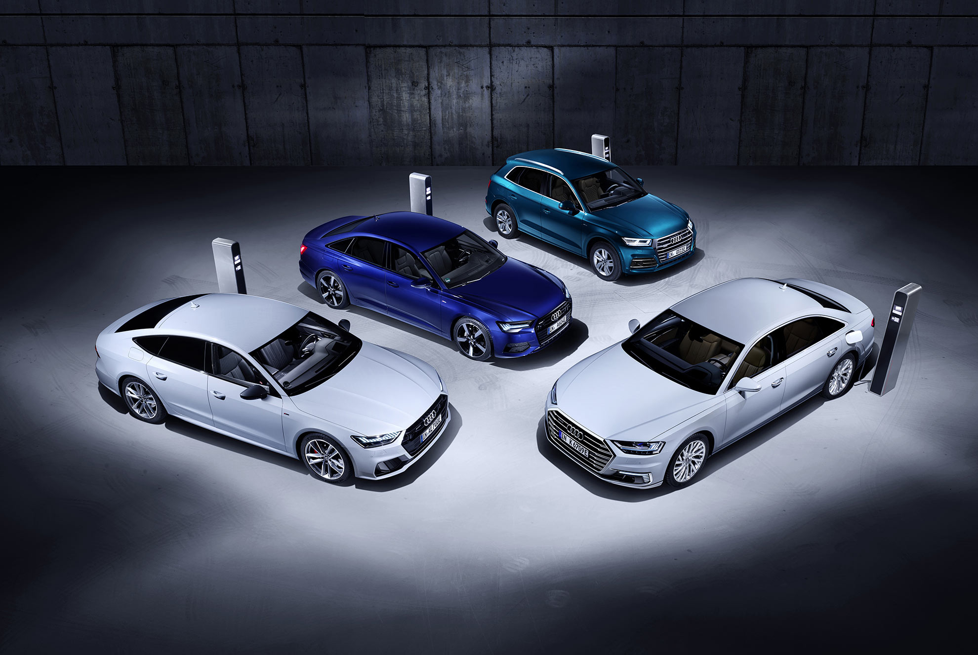 Samling Audi Hybrid Small