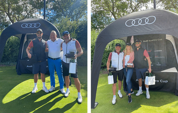 Team Lundberg/Olofsson Bil representerar Sverige i Audi Quattro Cup!